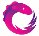 The ReactiveX logo. What a cute… eel?